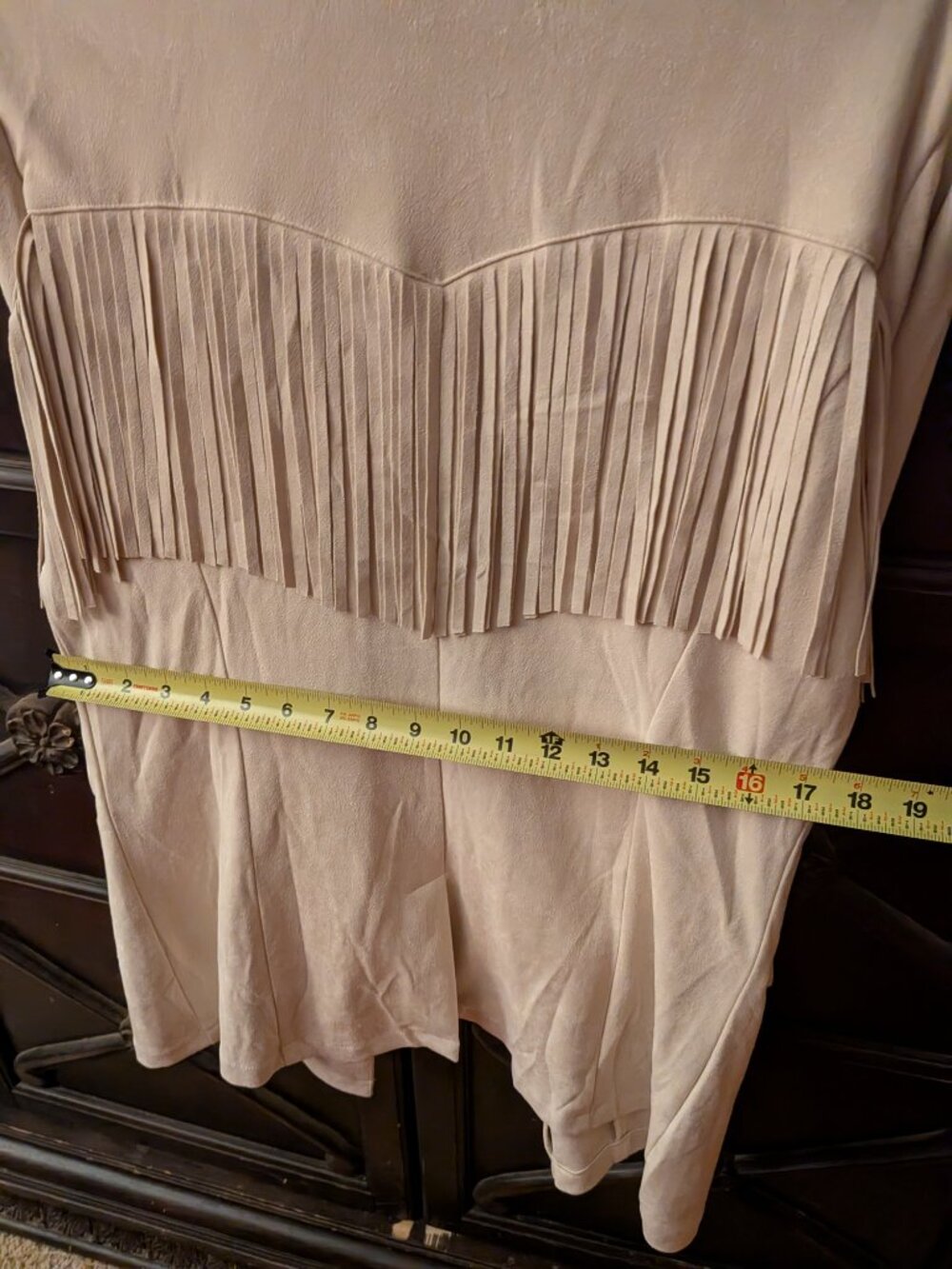 Suede fringe blazer - Picture 6 of 8
